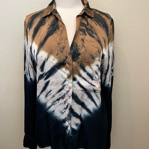 Young Fabulous & Brije Tye Dye Blouse Small Susan